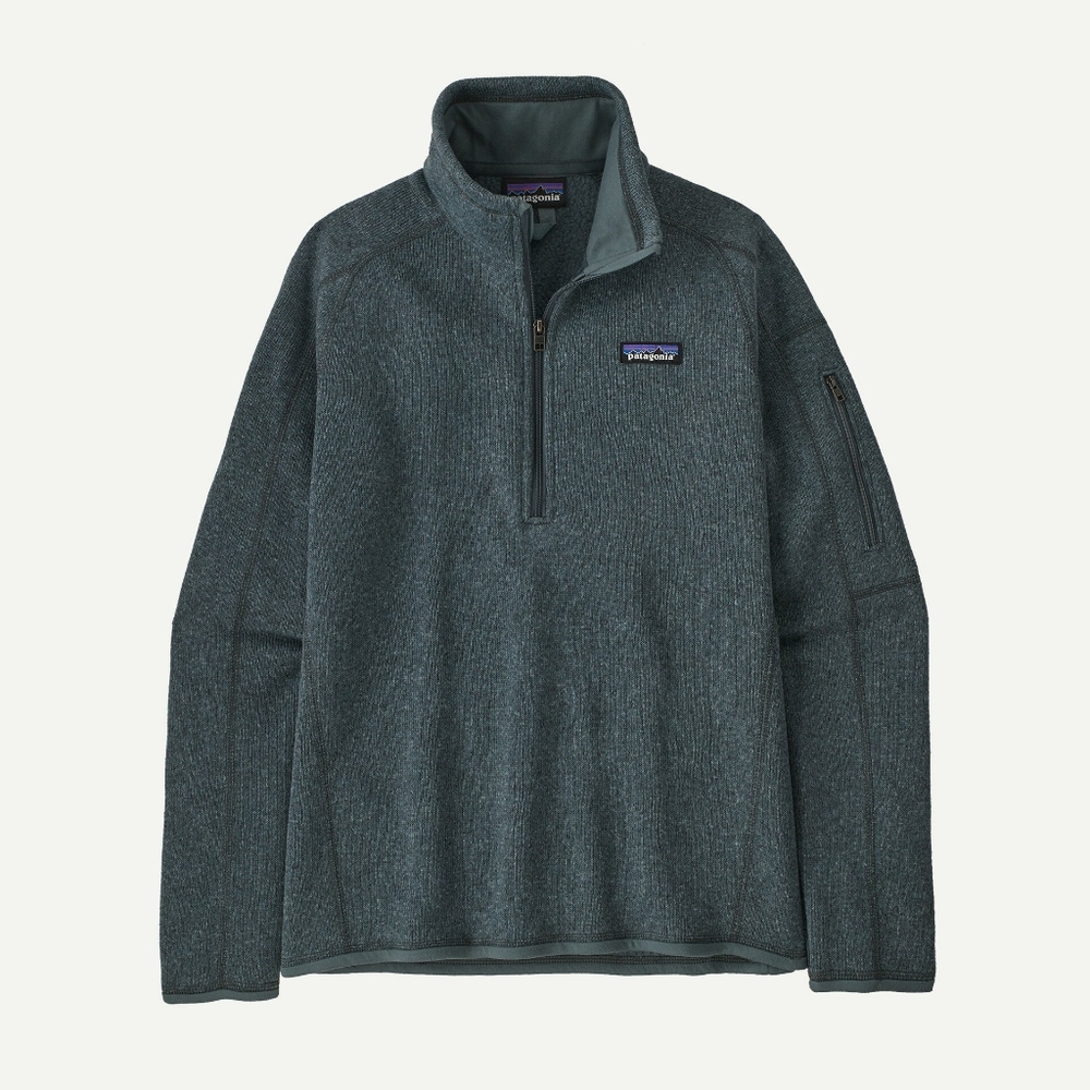 Patagonia Green Quarter Zip Pullover Jacket Size Medium Outdoor Fleece